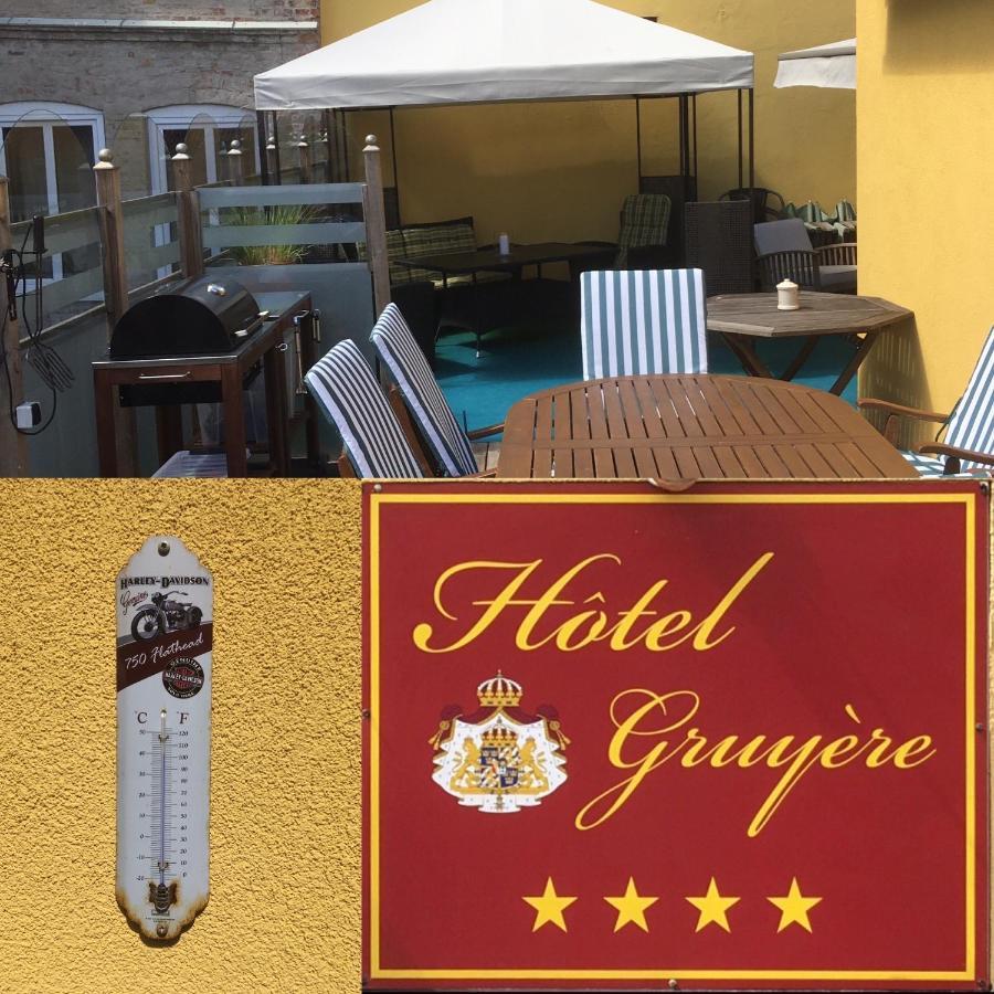 Sveriges minsta Hotell! Hôtel Gruyère Landskrone Exteriör bild