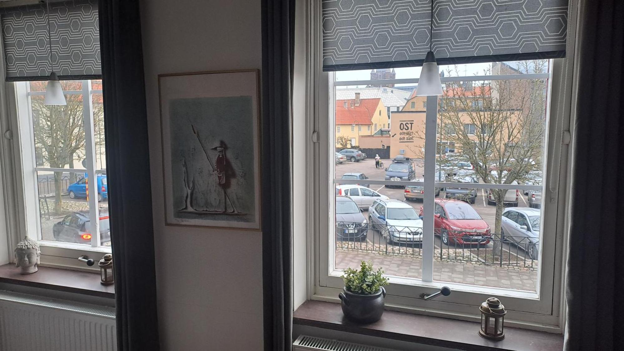 Sveriges minsta Hotell! Hôtel Gruyère Landskrone Exteriör bild